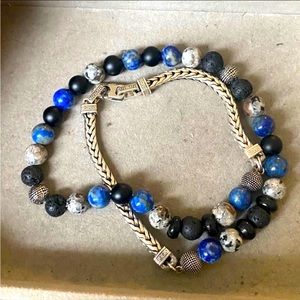 S925 Classic Chain And Bead Wrap Protection Bracelet